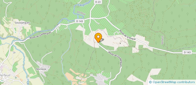 localisation de l'entreprise LES BAROUDEURS à SAINT-ANDRE-D'OLERARGUES