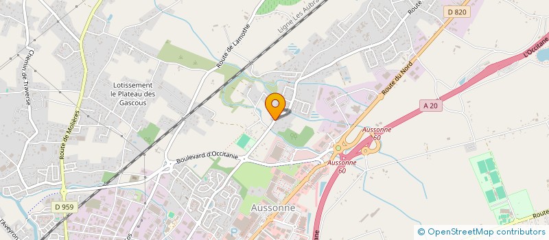 localisation de l'entreprise LES BAROUDEURS SOLIDAIRES  MONTAUBAN