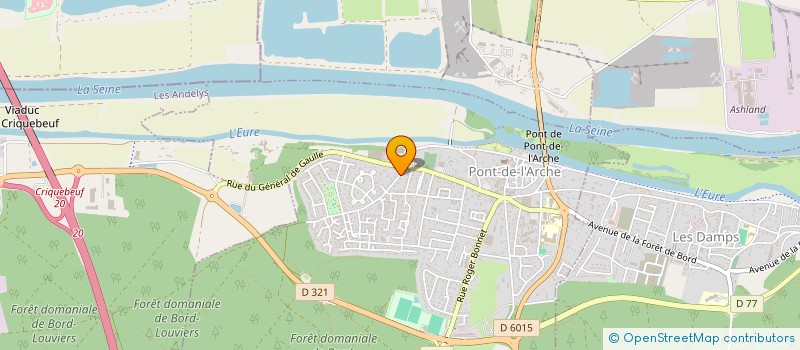 localisation de l'entreprise LES BAROUDEUSES EN 4L à PONT-DE-L'ARCHE