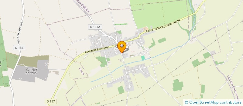 localisation de l'entreprise LES BAROULIS  SARDIEU