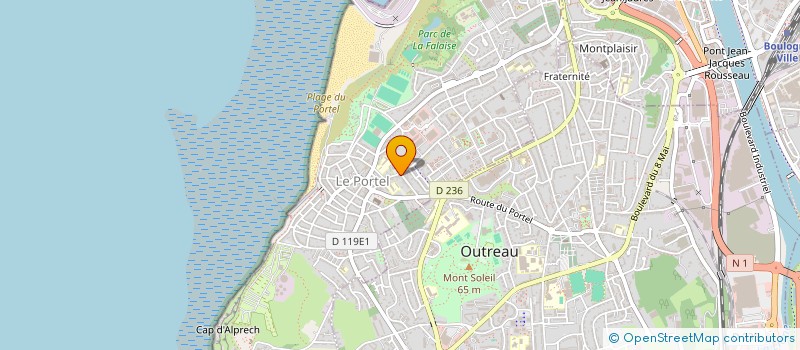 localisation de l'entreprise LES BARSIERS PORTELOIS à LE PORTEL