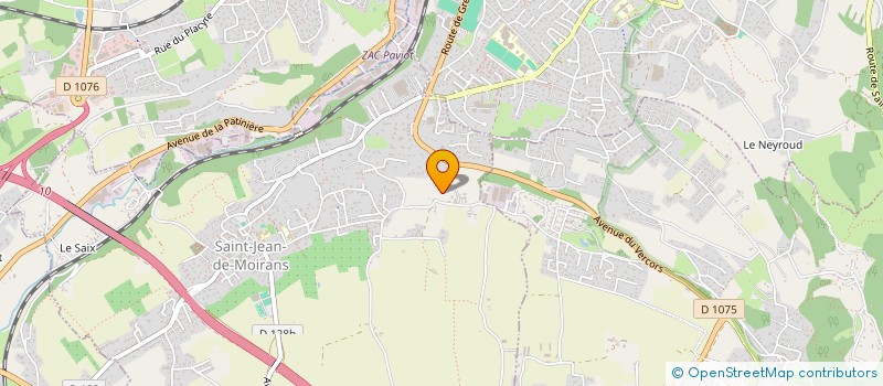 localisation de l'entreprise LES BARTAVELLES  SAINT-JEAN-DE-MOIRANS