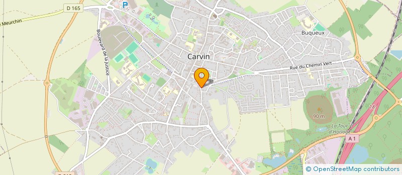 localisation de l'entreprise LES BARTAVELLES  CARVIN