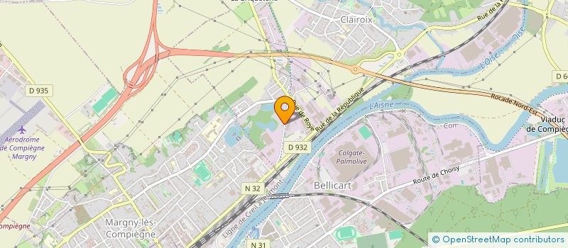 localisation de l'entreprise LES BASSES COMBELONGUES  CLAIROIX