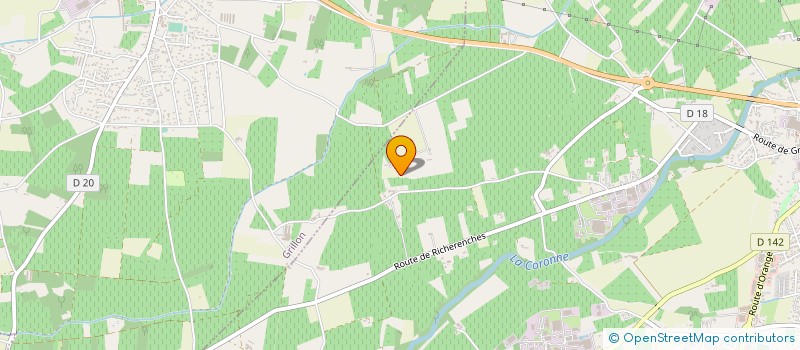 localisation de l'entreprise LES BASSES COMBES à VALREAS