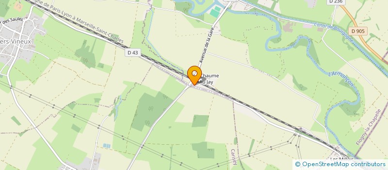 localisation de l'entreprise LES BASSES LONGUES  BERNOUIL