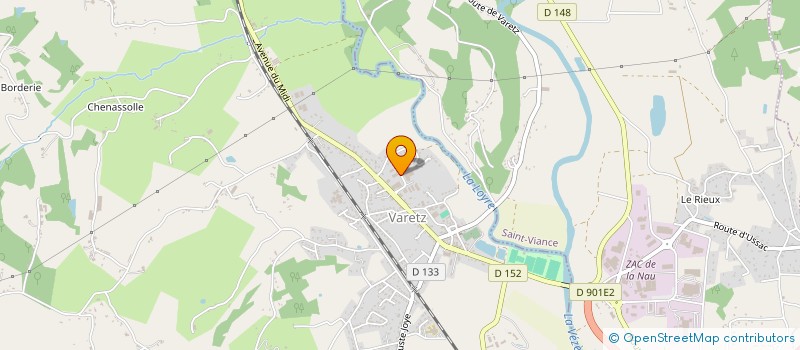 localisation de l'entreprise LES BASSINS OJEDA à VARETZ