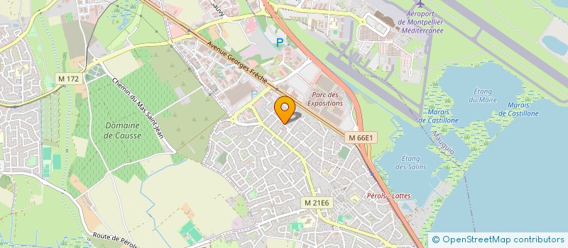 localisation de l'entreprise LES BASTIDES  PEROLS