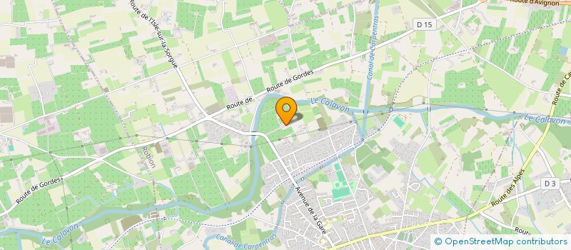 localisation de l'entreprise LES BASTIDES DE CANFIER  ROBION