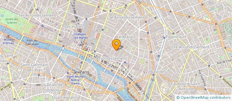 localisation de l'entreprise LES BASTIDES DE LAURENCE  PARIS