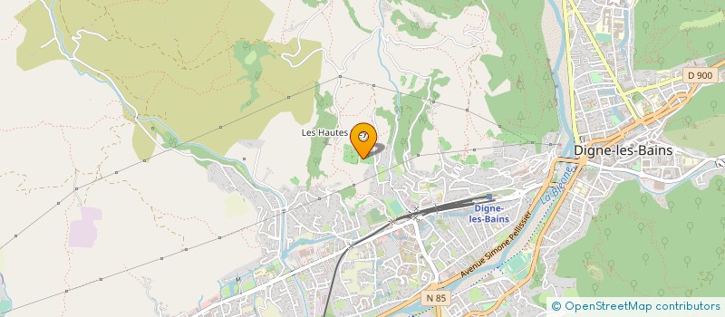 localisation de l'entreprise LES BASTIDES DES SIEYES à DIGNE-LES-BAINS