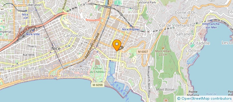 localisation de l'entreprise LES BASTIDES DES TAILLADES à NICE