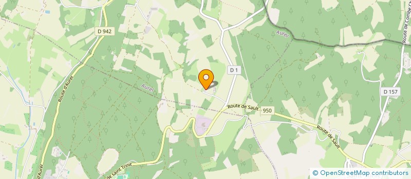 localisation de l'entreprise LES BASTIDES DU VENTOUX  BRANTES