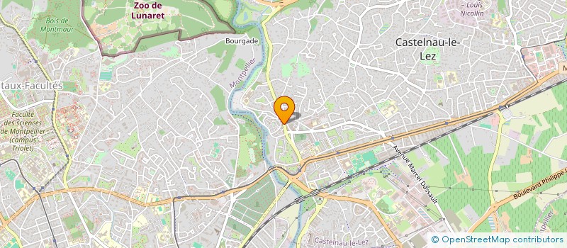 localisation de l'entreprise LES BASTIDES LANGUEDOCIENNES  CASTELNAU-LE-LEZ