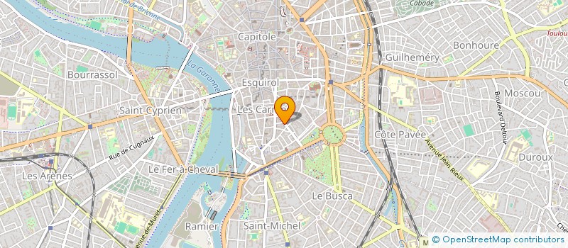 localisation de l'entreprise LES BASTIDES LAURAGAISES à TOULOUSE