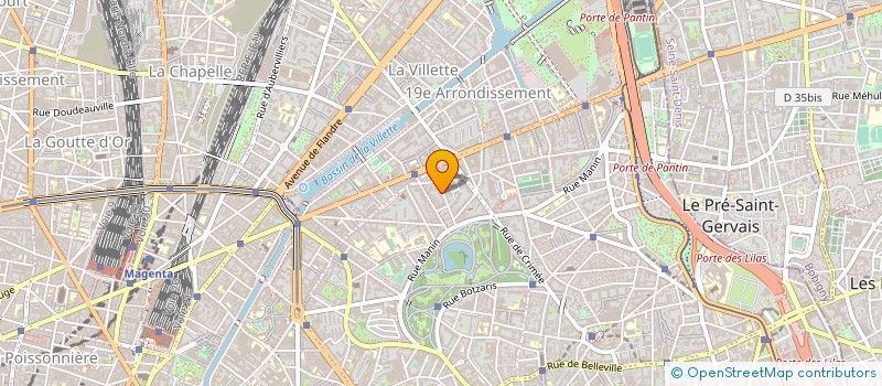 localisation de l'entreprise LES BATELEURS DE LA SCIENCE  PARIS
