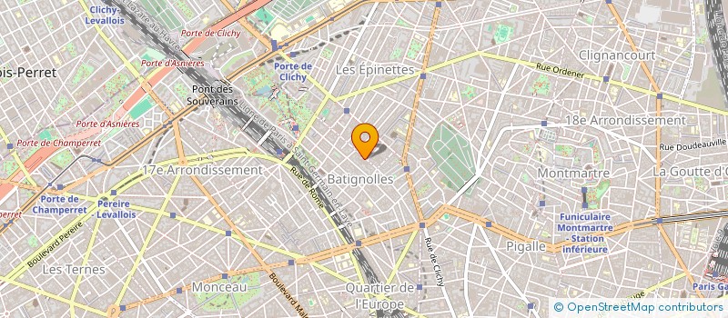 localisation de l'entreprise LES BATIFOLLES  BOULOGNE-BILLANCOURT