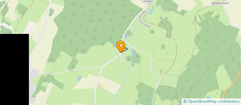 localisation de l'entreprise LES BATIMENTS DE CAIGNEUX  BERNEUIL-EN-BRAY