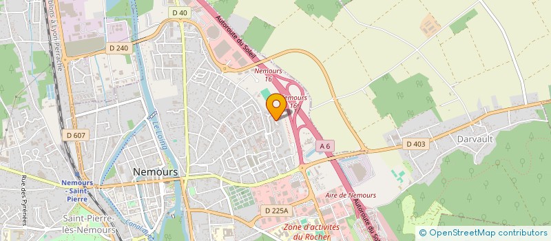 localisation de l'entreprise LES BATIMENTS ZUMRUT à NEMOURS