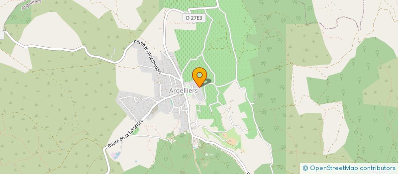 localisation de l'entreprise LES BATISSEURS à ARGELLIERS