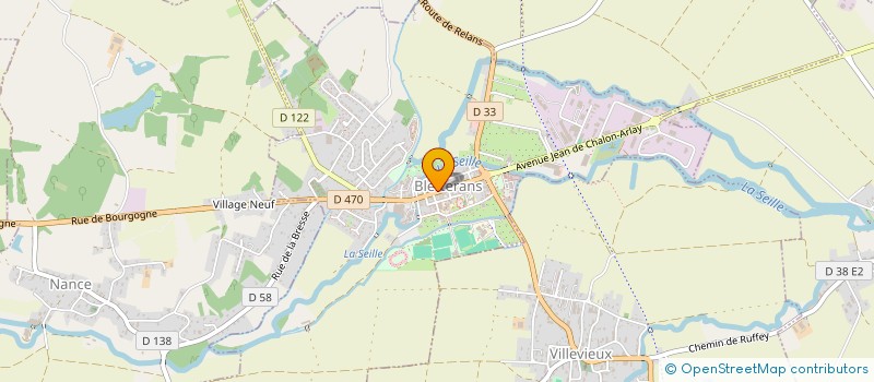 localisation de l'entreprise LES BATISSEURS BLETTERANOIS à BLETTERANS