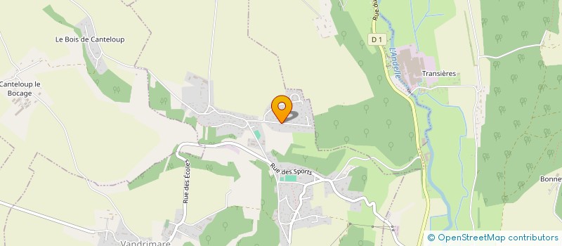 localisation de l'entreprise LES BATISSEURS DE L EUROPE  FLEURY-SUR-ANDELLE