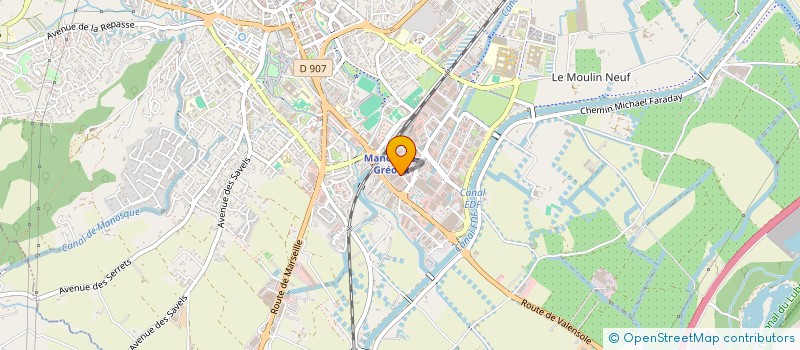 localisation de l'entreprise LES BATISSEURS DU DEMAIN à MANOSQUE
