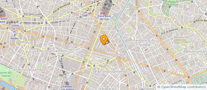 localisation de l'entreprise LES BATISSEURS FRANCILIENS  PARIS