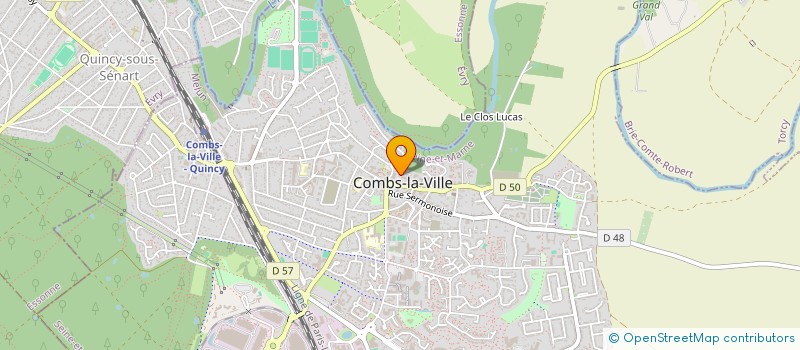 localisation de l'entreprise LES BATISSEURS OZ à COMBS-LA-VILLE