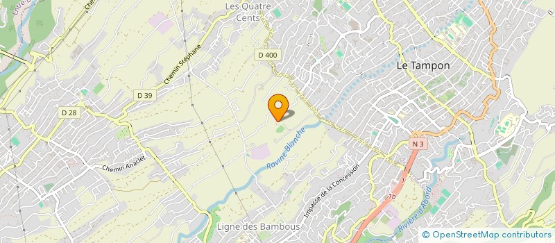 localisation de l'entreprise LES BATISSEURS REUNIS à SAINT-PIERRE