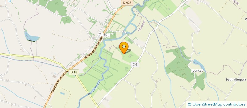 localisation de l'entreprise LES BAUX PATRIMOINE  FAUDOAS