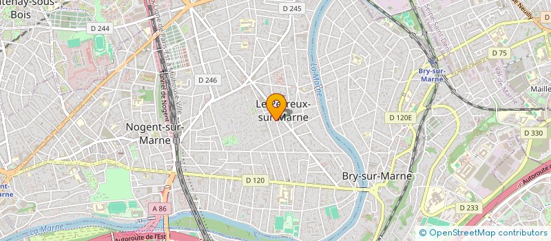 localisation de l'entreprise LES BAVARDS  LE PERREUX-SUR-MARNE