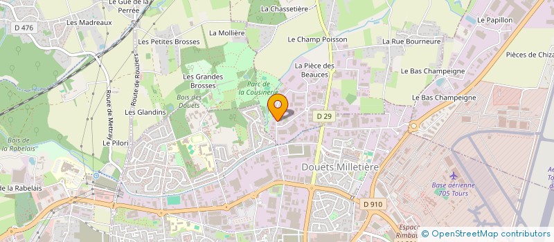 localisation de l'entreprise LES BEAUCES à NOTRE-DAME-D'OE