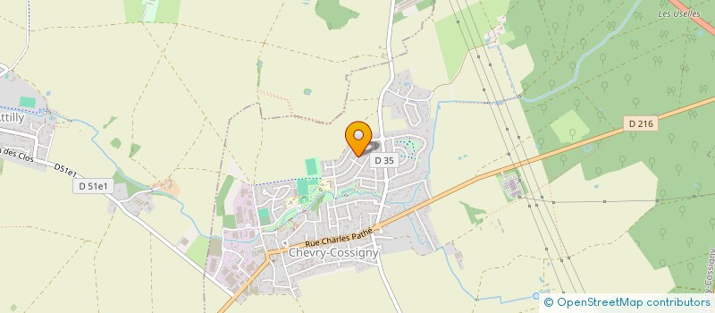 localisation de l'entreprise LES BEAUFORTAINS  CHEVRY-COSSIGNY