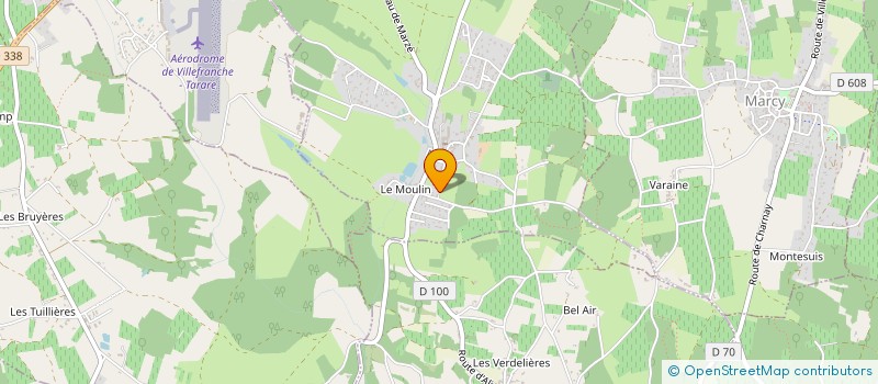 localisation de l'entreprise LES BEAUJOLAIS'RAIDERS  ALIX