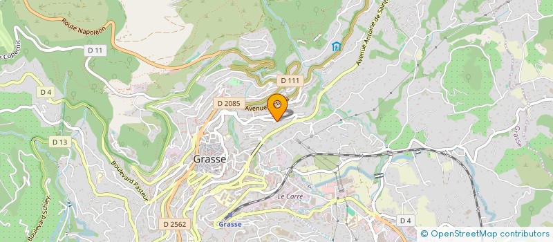 localisation de l'entreprise LES BEAUTES VAGABONDES à GRASSE
