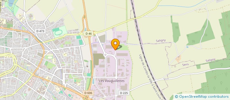 localisation de l'entreprise LES BEAUX ALPES  MONTARGIS