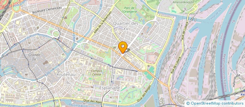 localisation de l'entreprise LES BEAUX JOURS à STRASBOURG