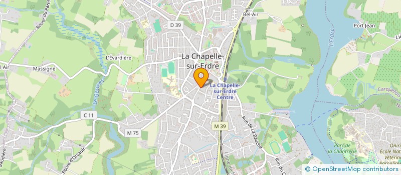 localisation de l'entreprise LES BEAUX MONTS DE NOTRE DAME  CARQUEFOU