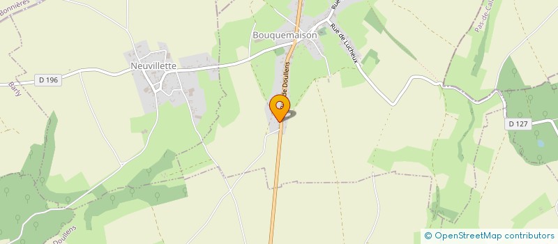 localisation de l'entreprise LES BEAUX PRES  OCCOCHES