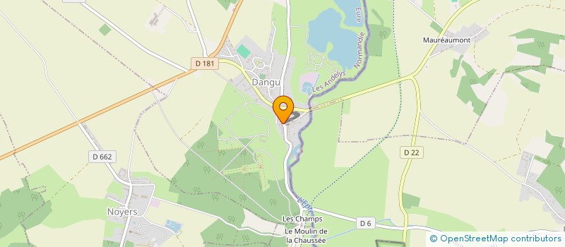 localisation de l'entreprise LES BEAUX TISONS  DANGU