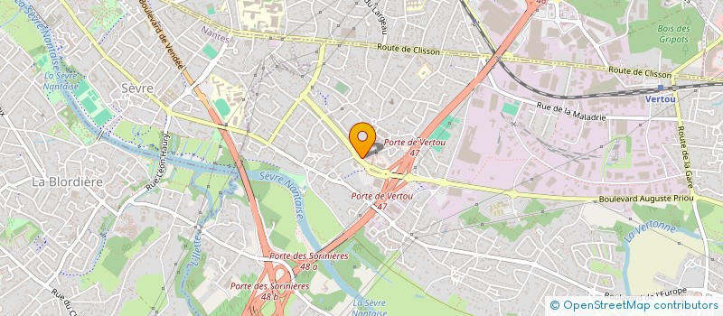 localisation de l'entreprise LES BEBES BERLINGOTS  VERTOU