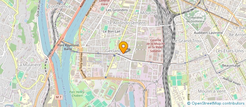 localisation de l'entreprise LES BEBES BILINGUES à LYON