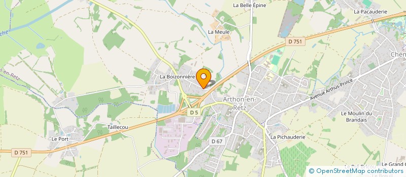localisation de l'entreprise LES BEBES BONHEUR 2 à NANTES