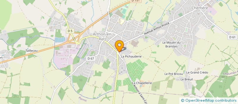 localisation de l'entreprise LES BEBES BONHEUR à NANTES