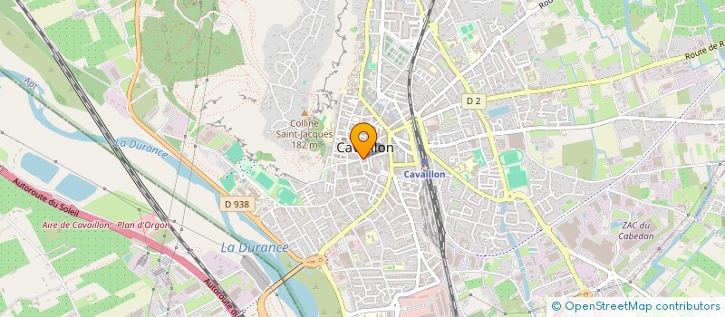 localisation de l'entreprise LES BEBES DU LUBERON à CAVAILLON