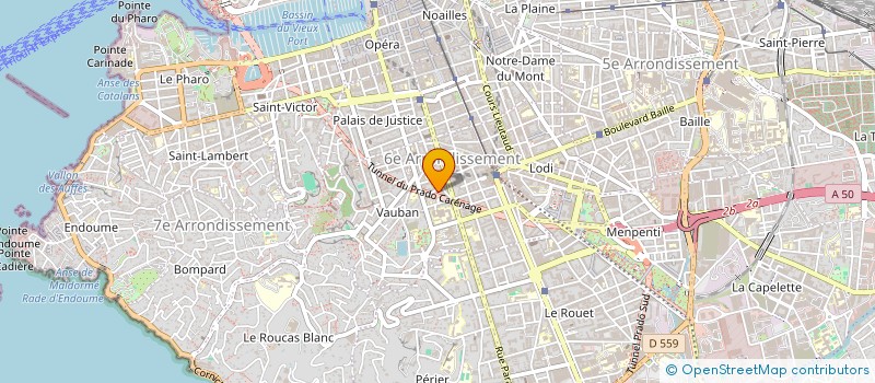 localisation de l'entreprise LES BEBES KOALAS à MARSEILLE
