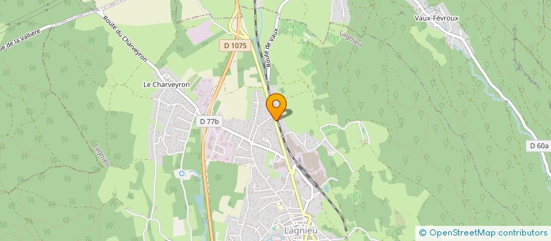 localisation de l'entreprise LES BECANES DU COEUR  LAGNIEU