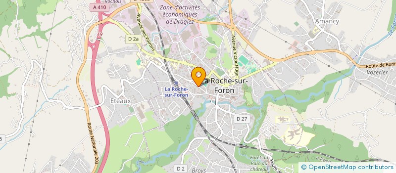 localisation de l'entreprise LES BELETTES EN 4L  LA ROCHE-SUR-FORON