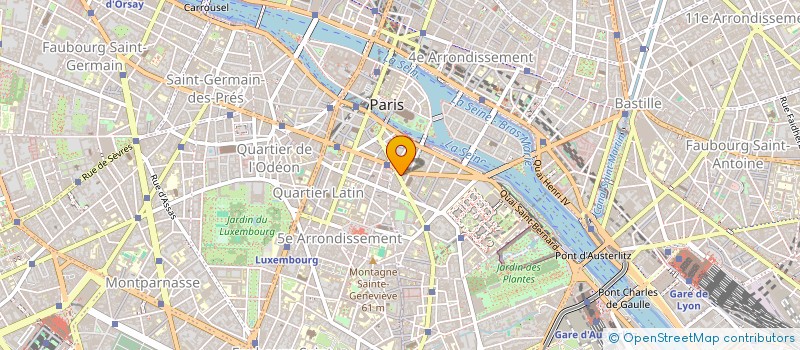 localisation de l'entreprise LES BELLES ENVIES à PARIS